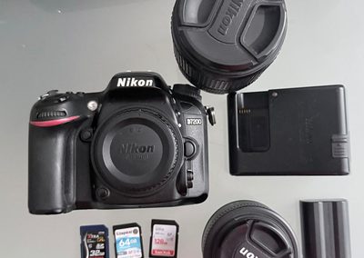 Nikon D7200 + 35mm f/1.4 + 18-140mm VR — Kit